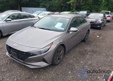 2022 Hyundai Elantra Sel из США, поврежденный, VIN KMHLM4AG9NU314052